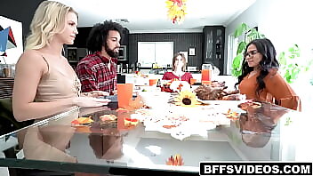 Friendsgiving Foursome With Evelyn Payne, Alex Kane, And Summer Col: A Wild Playful Experience