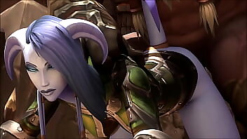 World's Hottest 3D Gangbang With Draenei