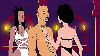 Orgasmic Group Sex With King Noire And Kendal Good In Animated Erotica